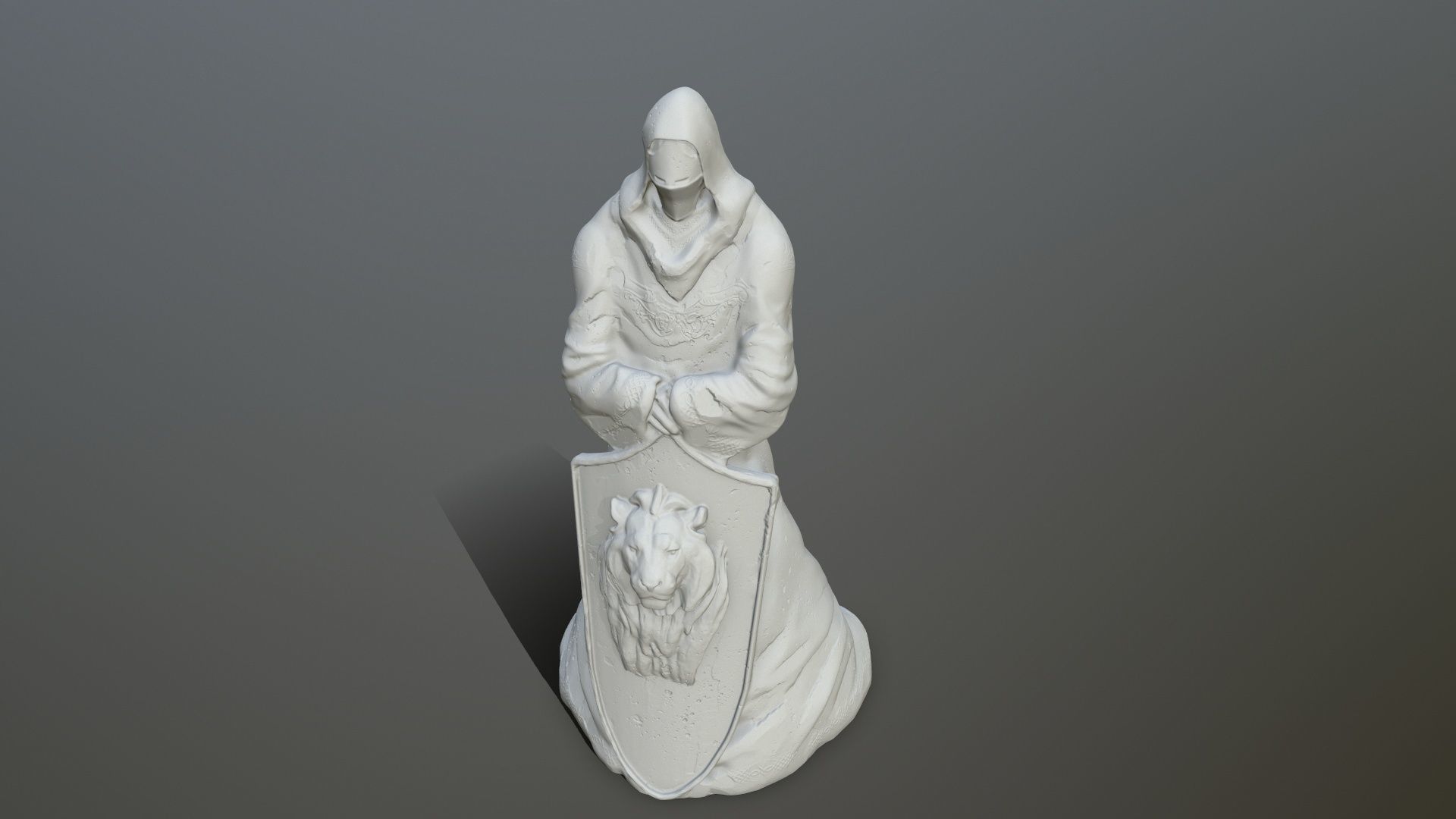 statue 3 lord of rings 3D print model_9