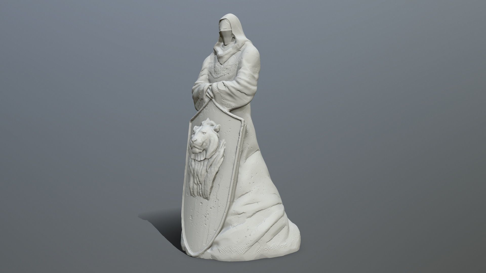 statue 3 lord of rings 3D print model_4