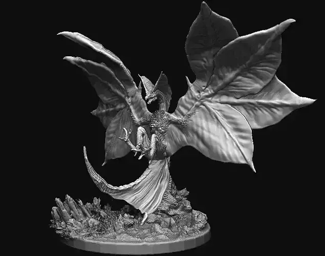 Monster Hunter Legiana statue