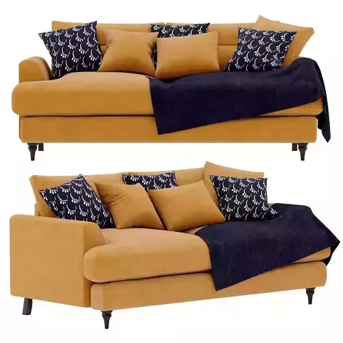 Joules dfs sofa velvet