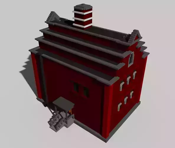 Voxel House 01