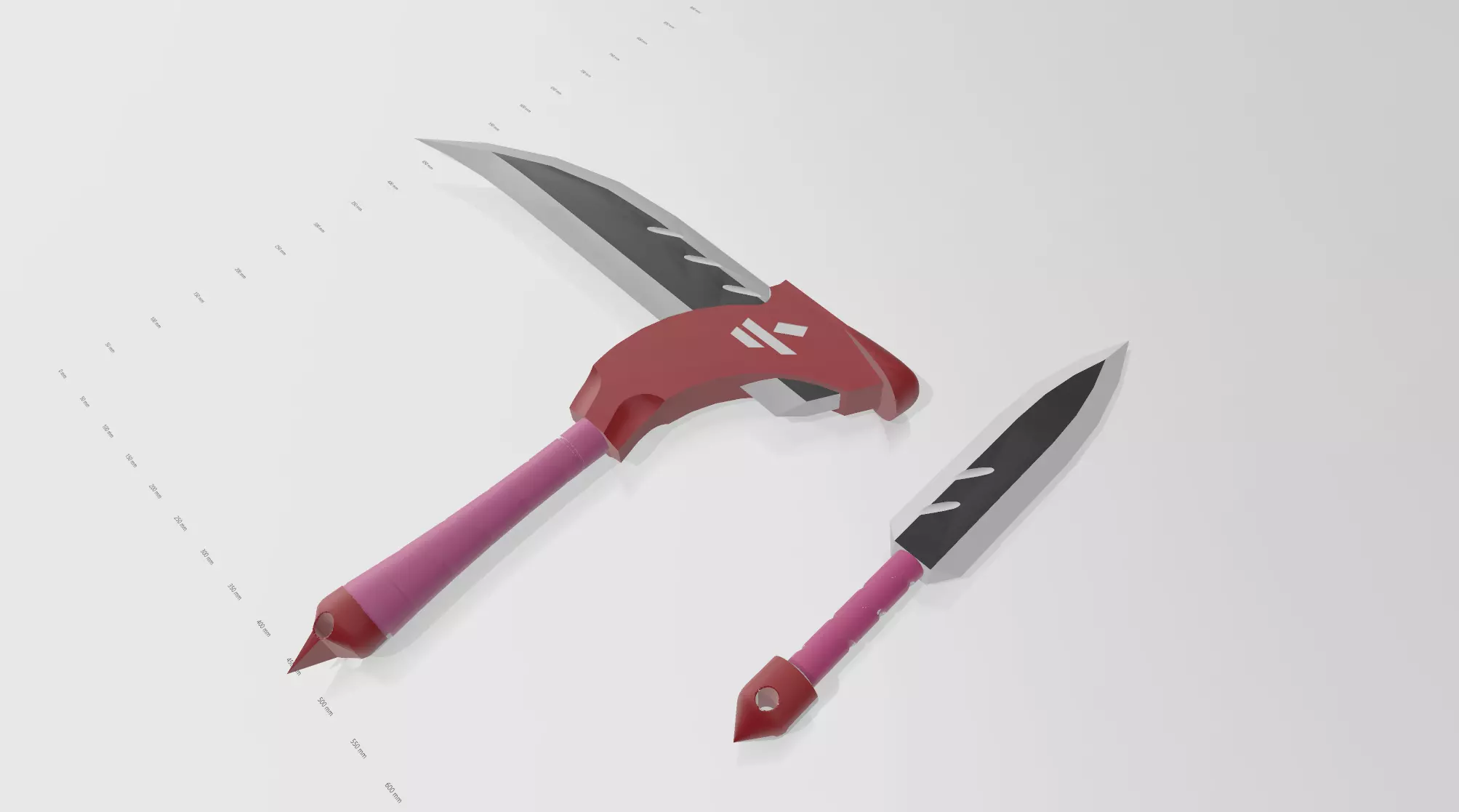 Akali All Star Weapon Skin 3D print model