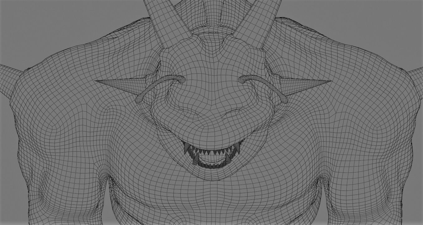 PORUNGA Planet Namek Shenron Low-poly 3D model_6