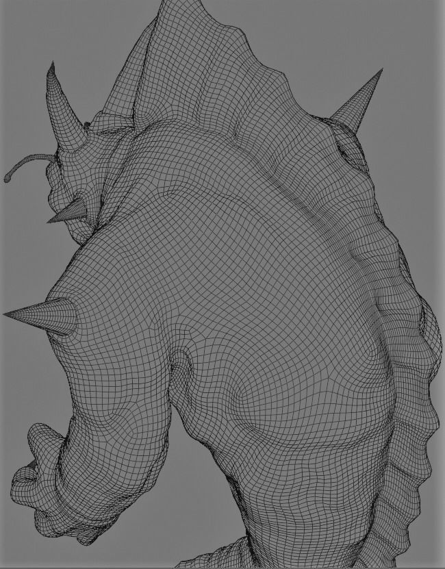 PORUNGA Planet Namek Shenron Low-poly 3D model_5