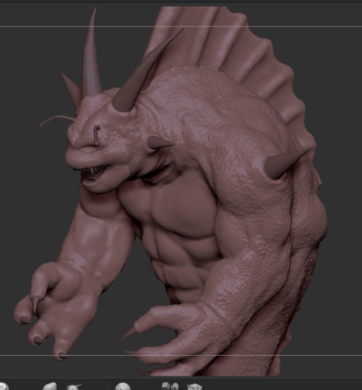 PORUNGA Planet Namek Shenron Low-poly 3D model_8