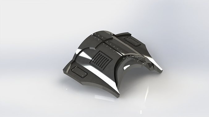 Small Knight Armor Bearer from Mechanical World Hood Free 3D print model
