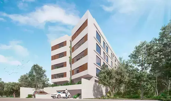 Apartments Sketchup model and Lumion Scene Interior and exterior 3D model