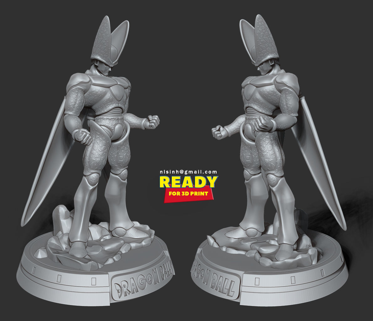 Cell - Dragon Ball 3D print model_7