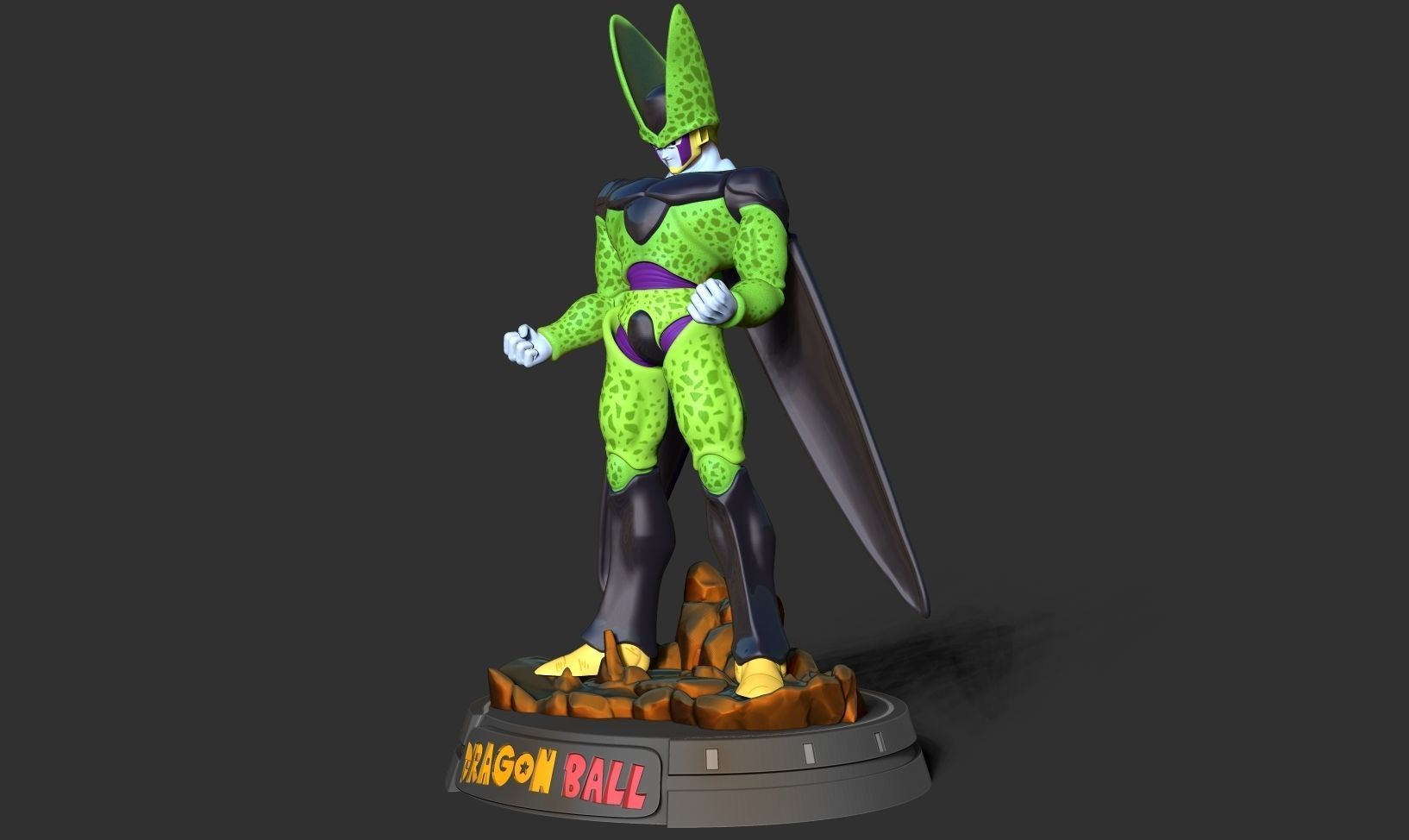 Cell - Dragon Ball 3D print model_15