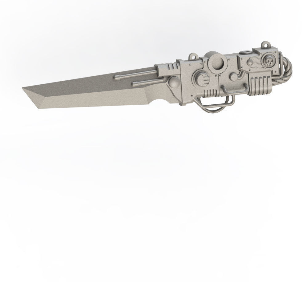 Armor Bearer Melee Weapons 3D print model_4