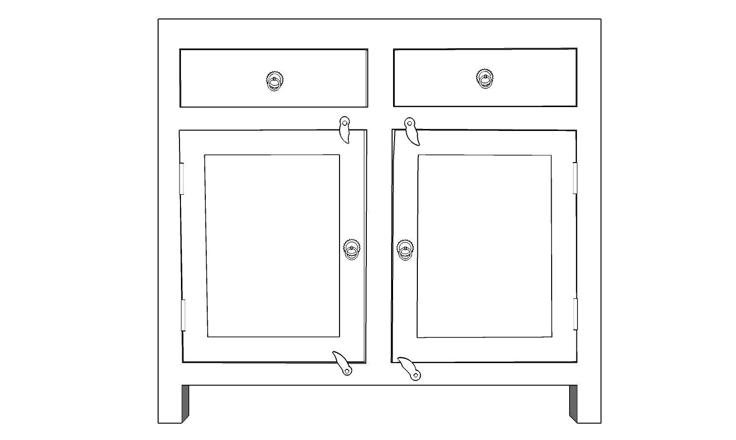 Cupboard4 3D model_11