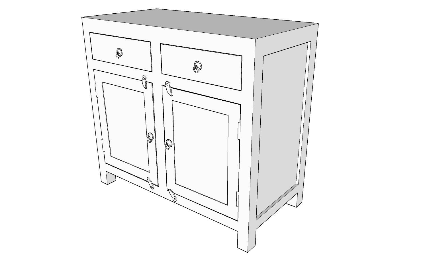 Cupboard4 3D model_10