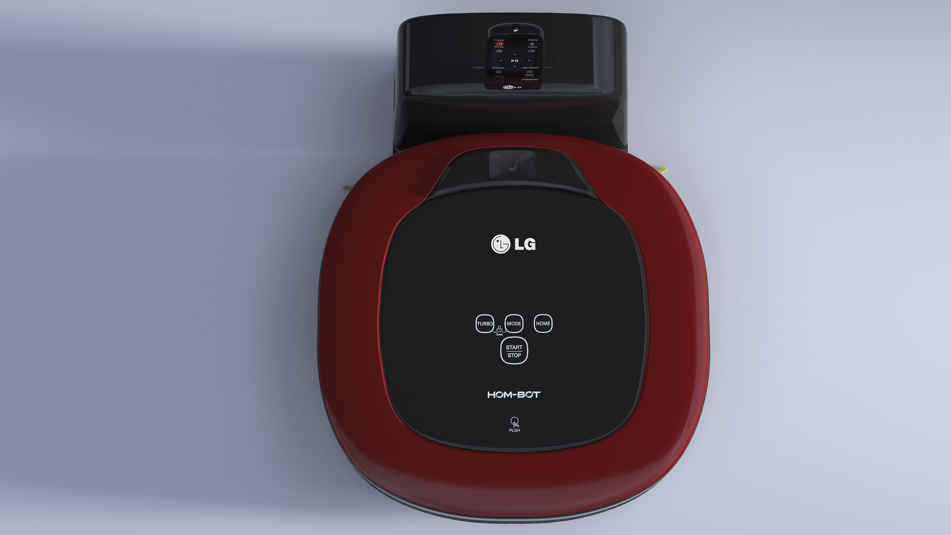 Robot Vacuum Cleaner LG HOM-BOT 3D model_2