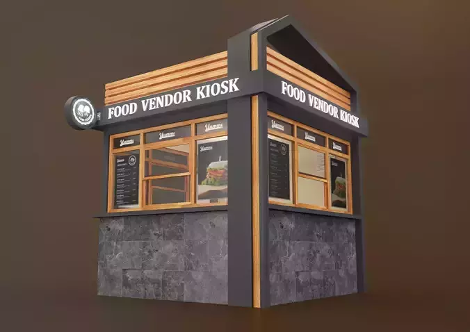 FOOD VENDOR KIOSK TD