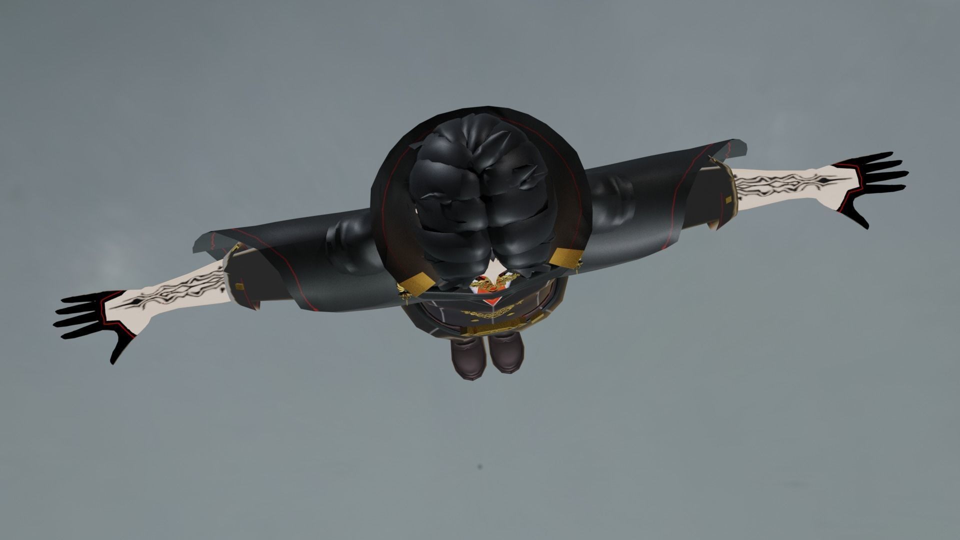 Remnant Violet Low-poly 3D model_1