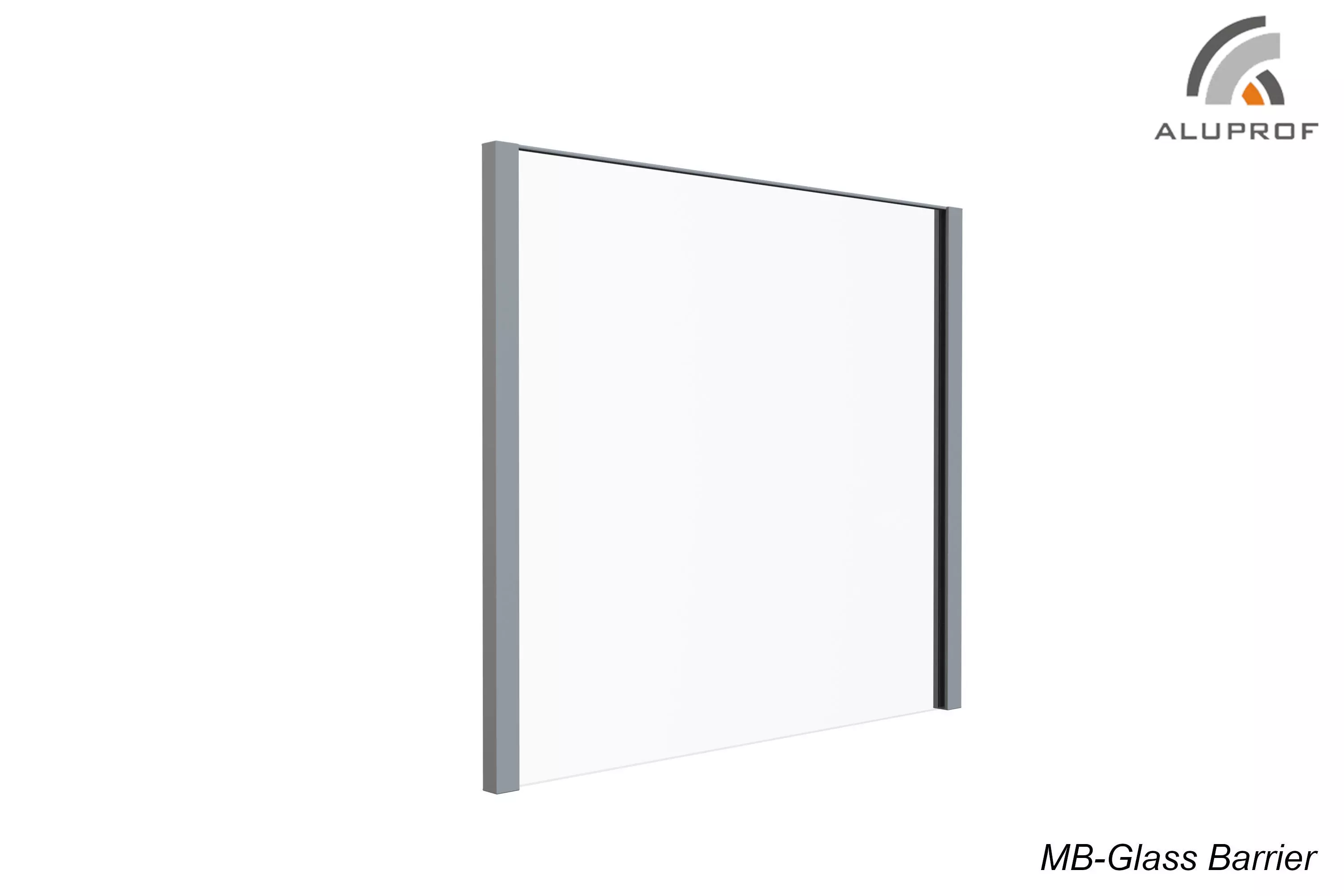 Aluprof MB Glass Barrier 002 M 0427 Free 3D model