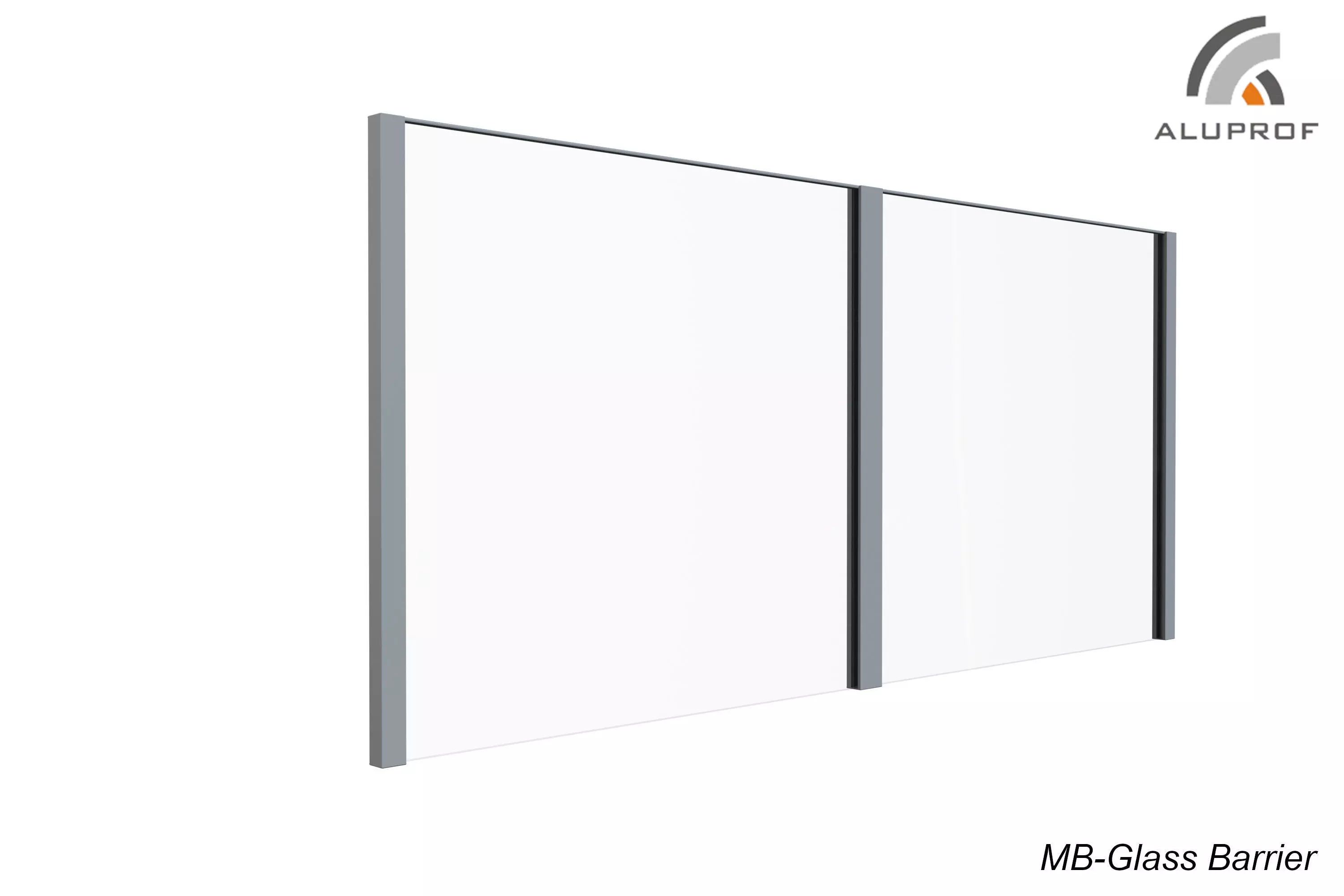 Aluprof MB Glass Barrier 003 M 0428 3DsMax Free 3D model