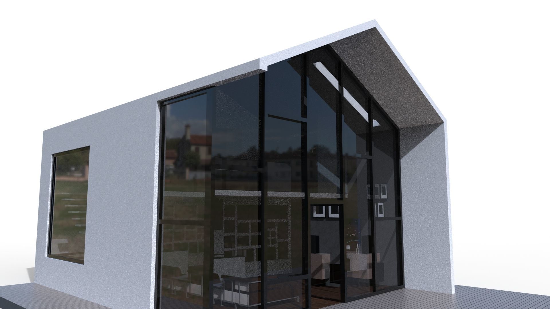 HOUSE Low-poly 3D model_32