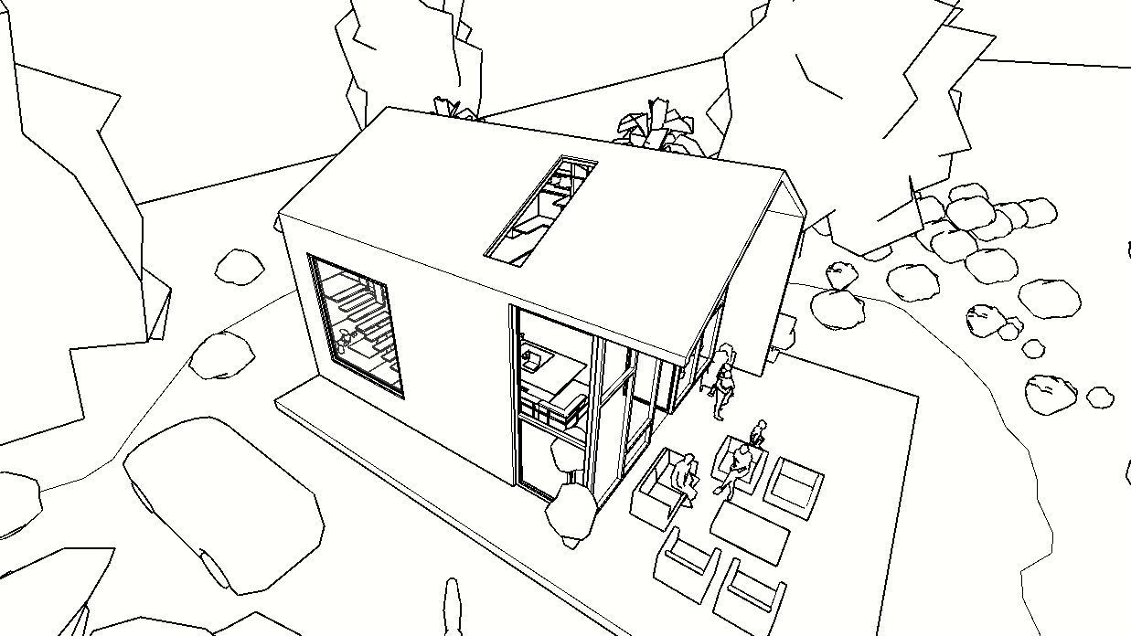 HOUSE Low-poly 3D model_7