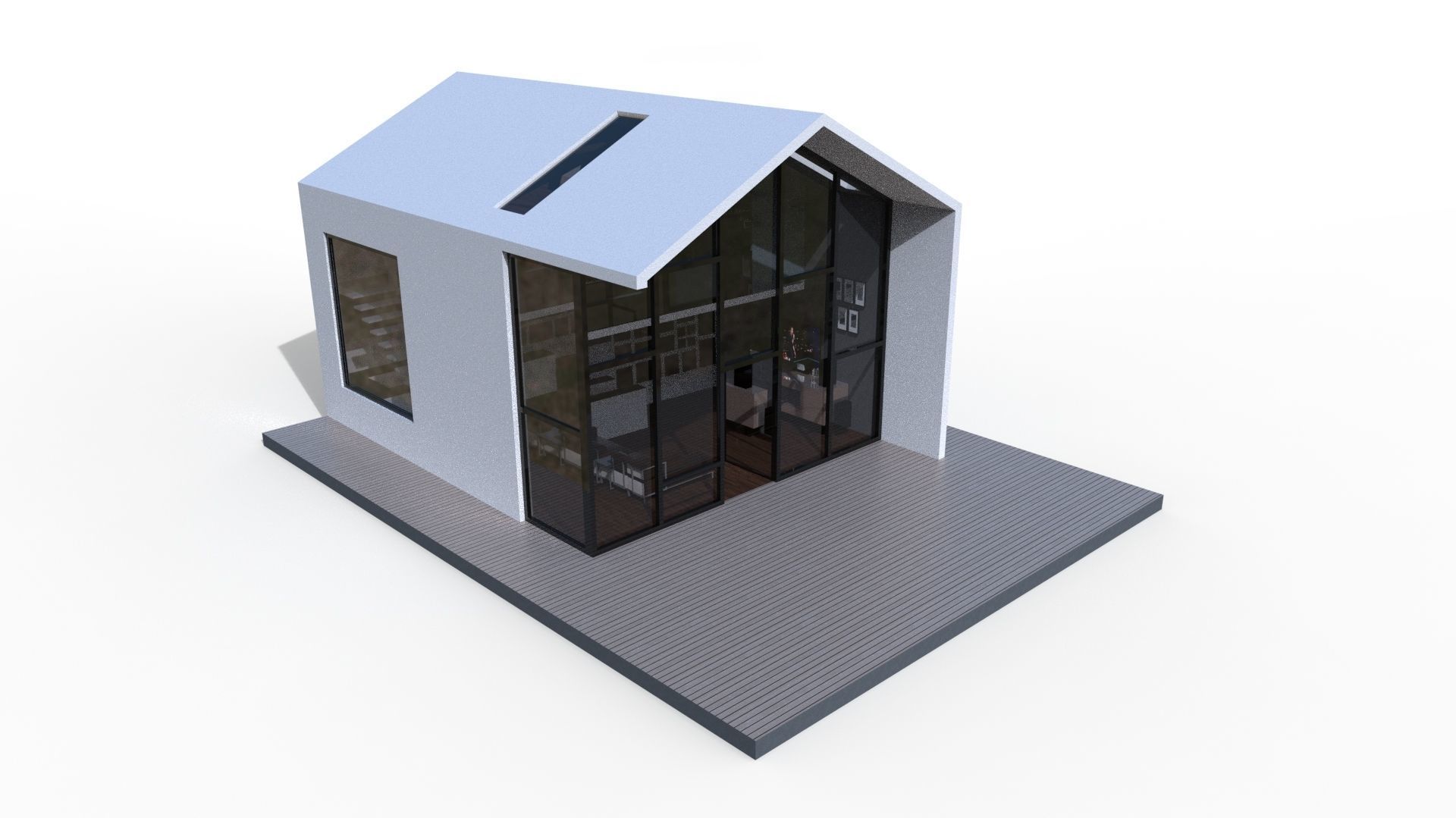 HOUSE Low-poly 3D model_42