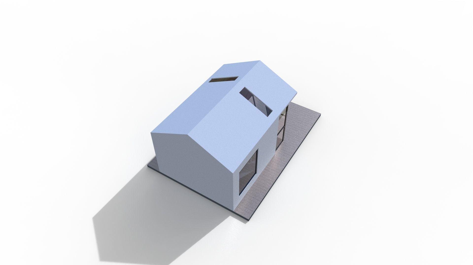 HOUSE Low-poly 3D model_43