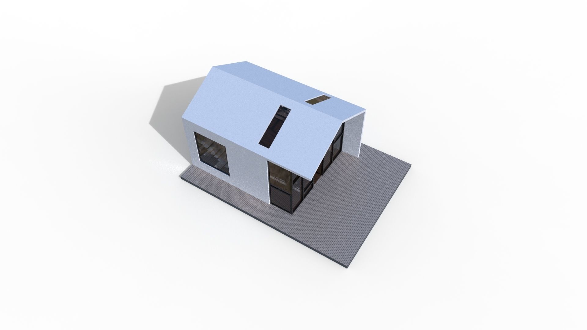 HOUSE Low-poly 3D model_37