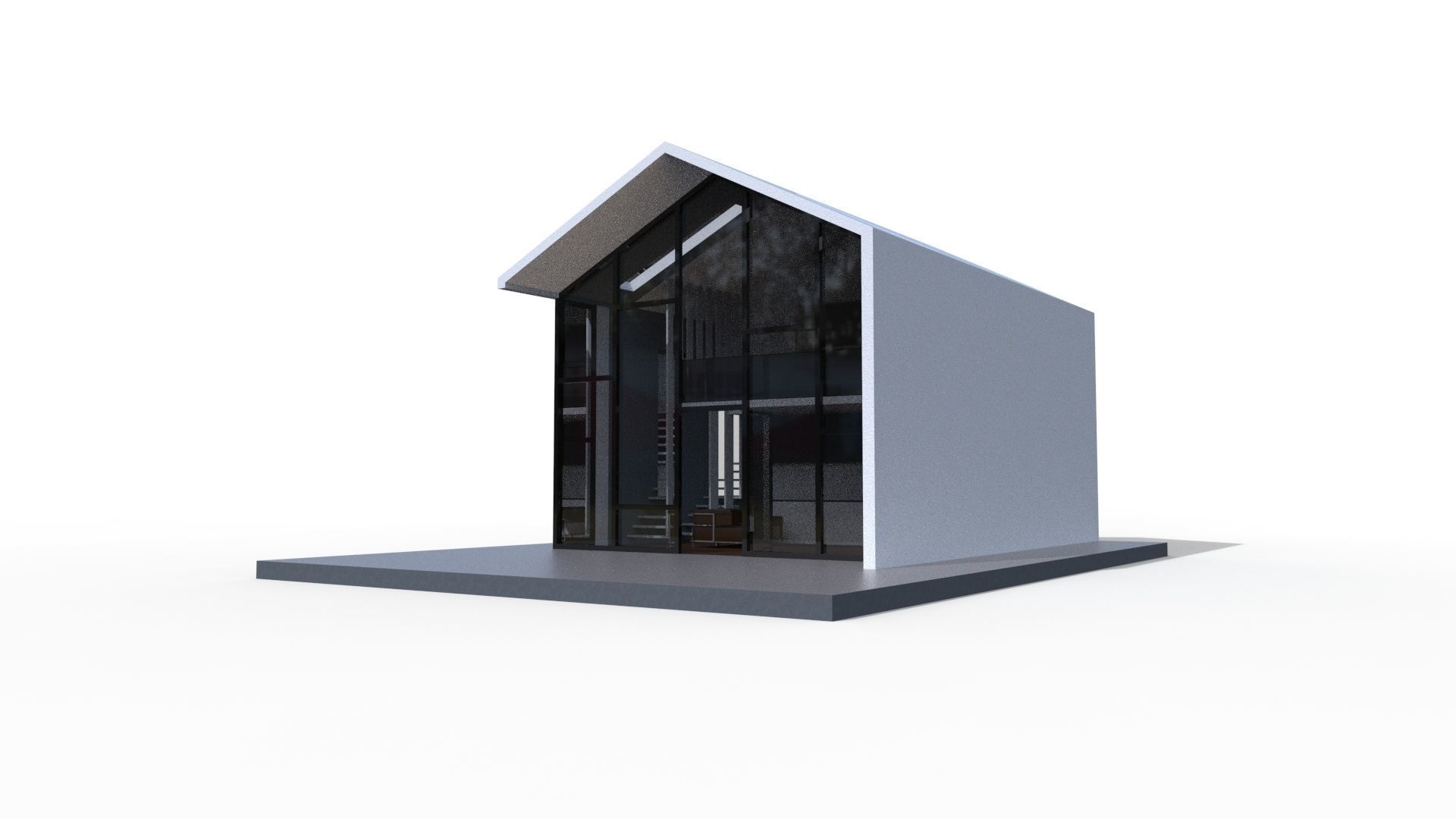 HOUSE Low-poly 3D model_18