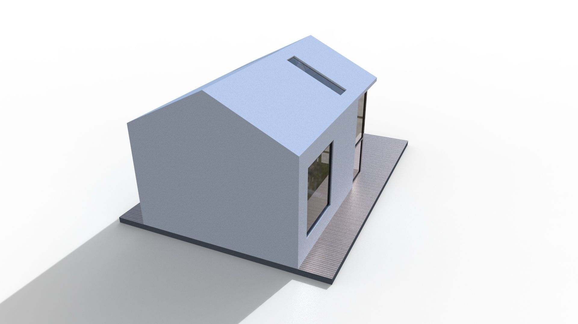 HOUSE Low-poly 3D model_14