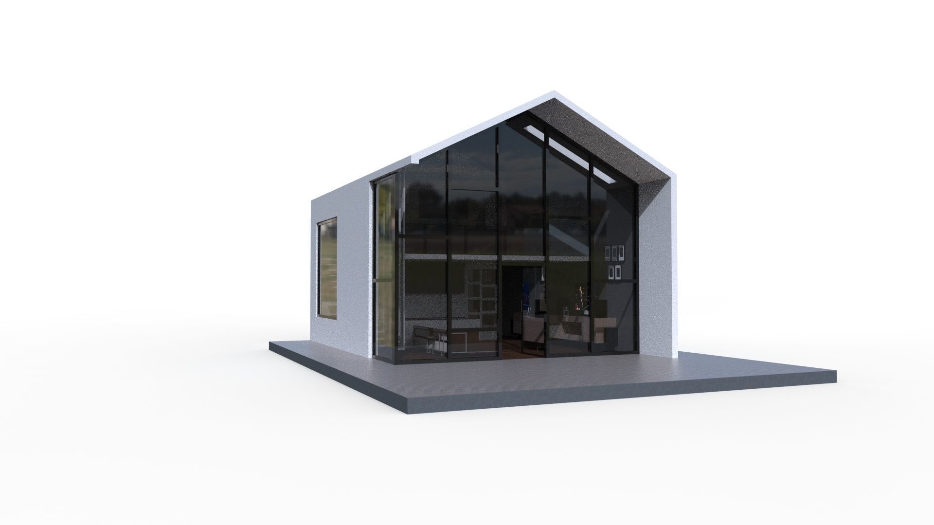HOUSE Low-poly 3D model_40