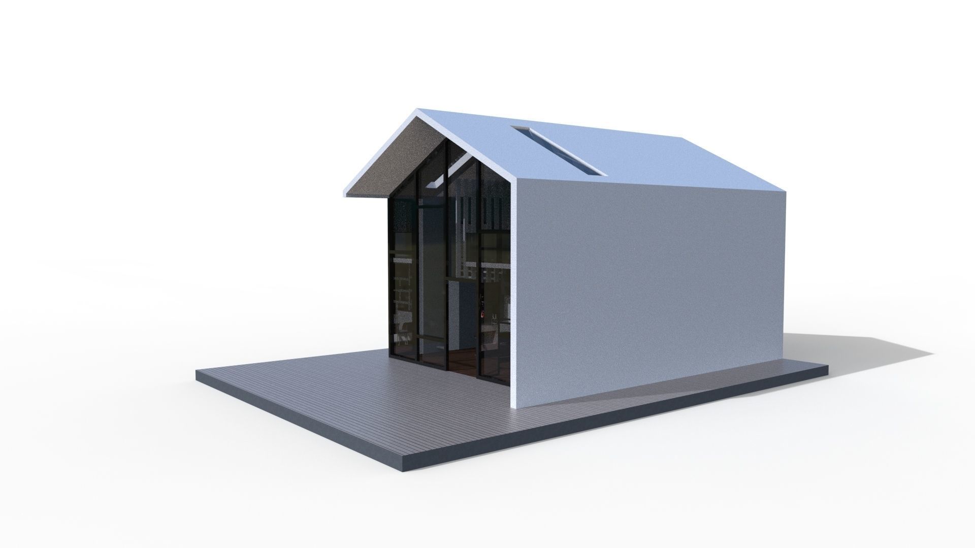 HOUSE Low-poly 3D model_35