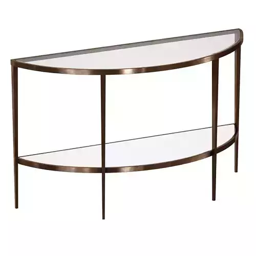 Demilune Console Table Crate and Barrel