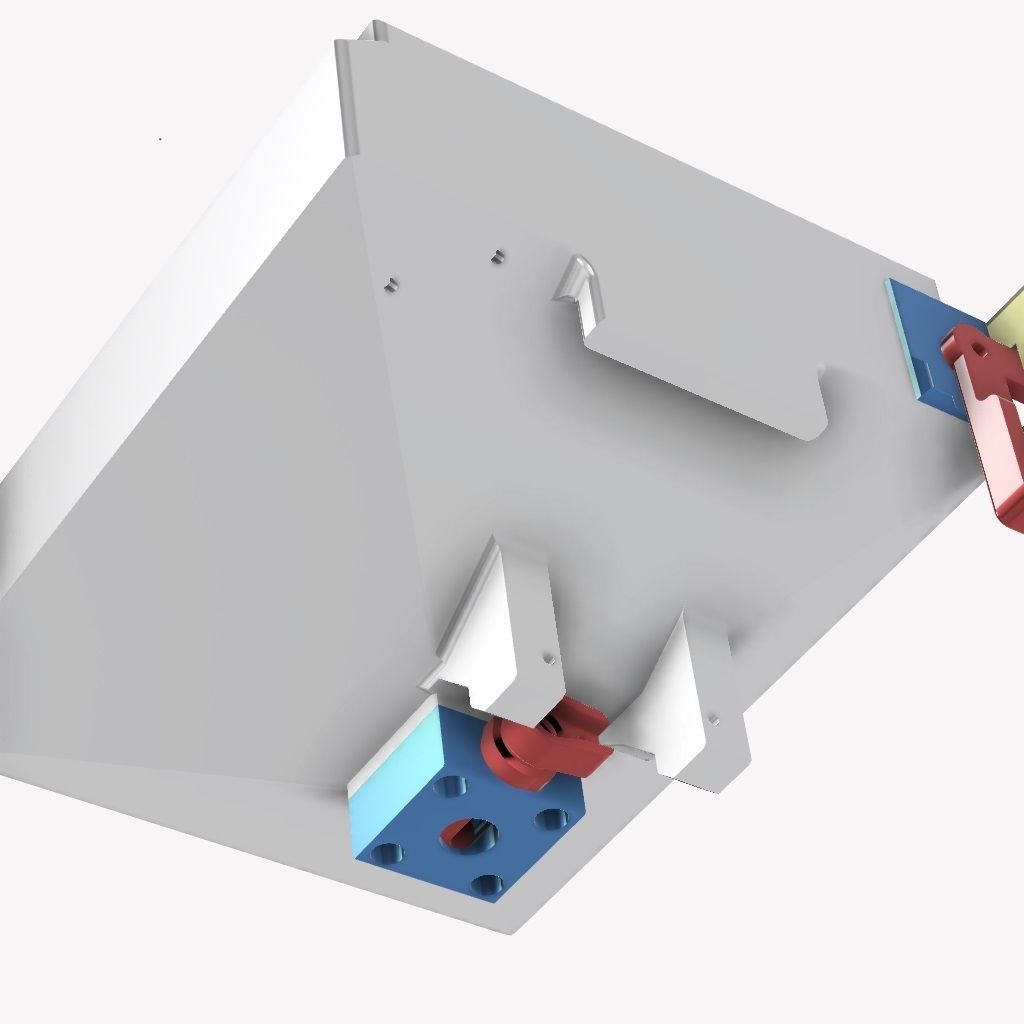 Bunker for Skyhunter 1800 Trichogramma 3D print model_4