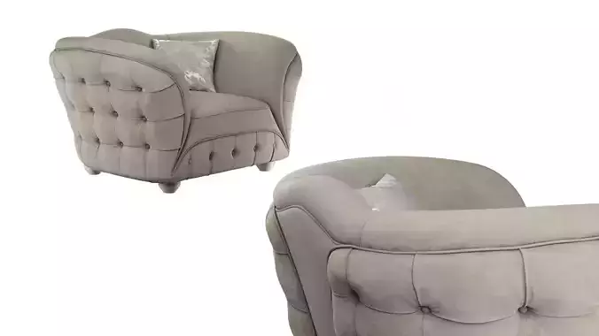 armchair GOLD CONFORT SCARLETT