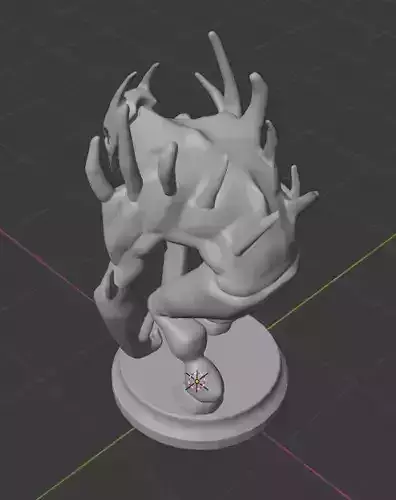 Dota 2 - Dire melee creep with armature Free 3D print model