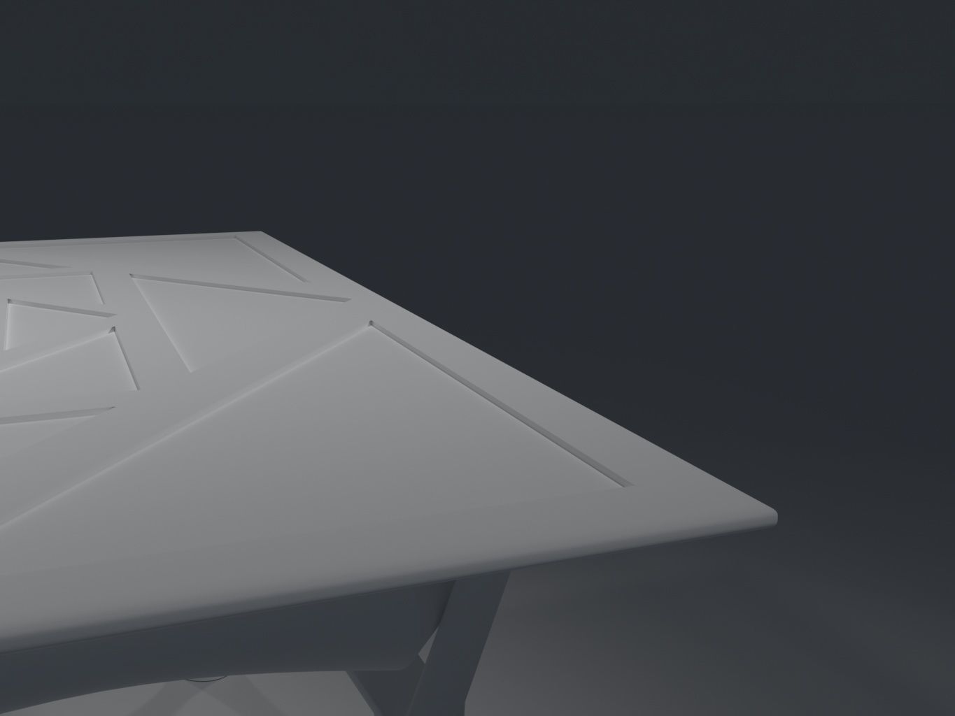 Table Modeling 3D print model_2