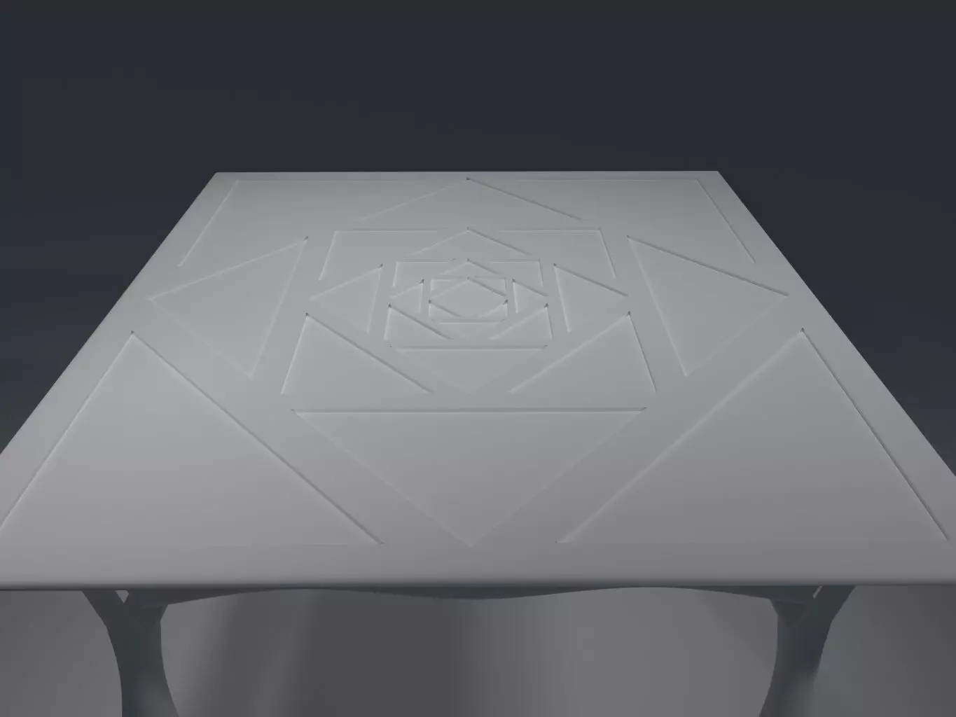 Table Modeling 3D print model_0