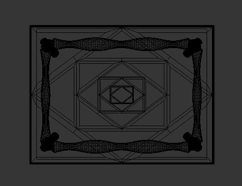 Table Modeling 3D print model_5