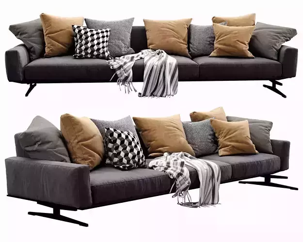 Flexform Soft Dream 3 seater 3D model