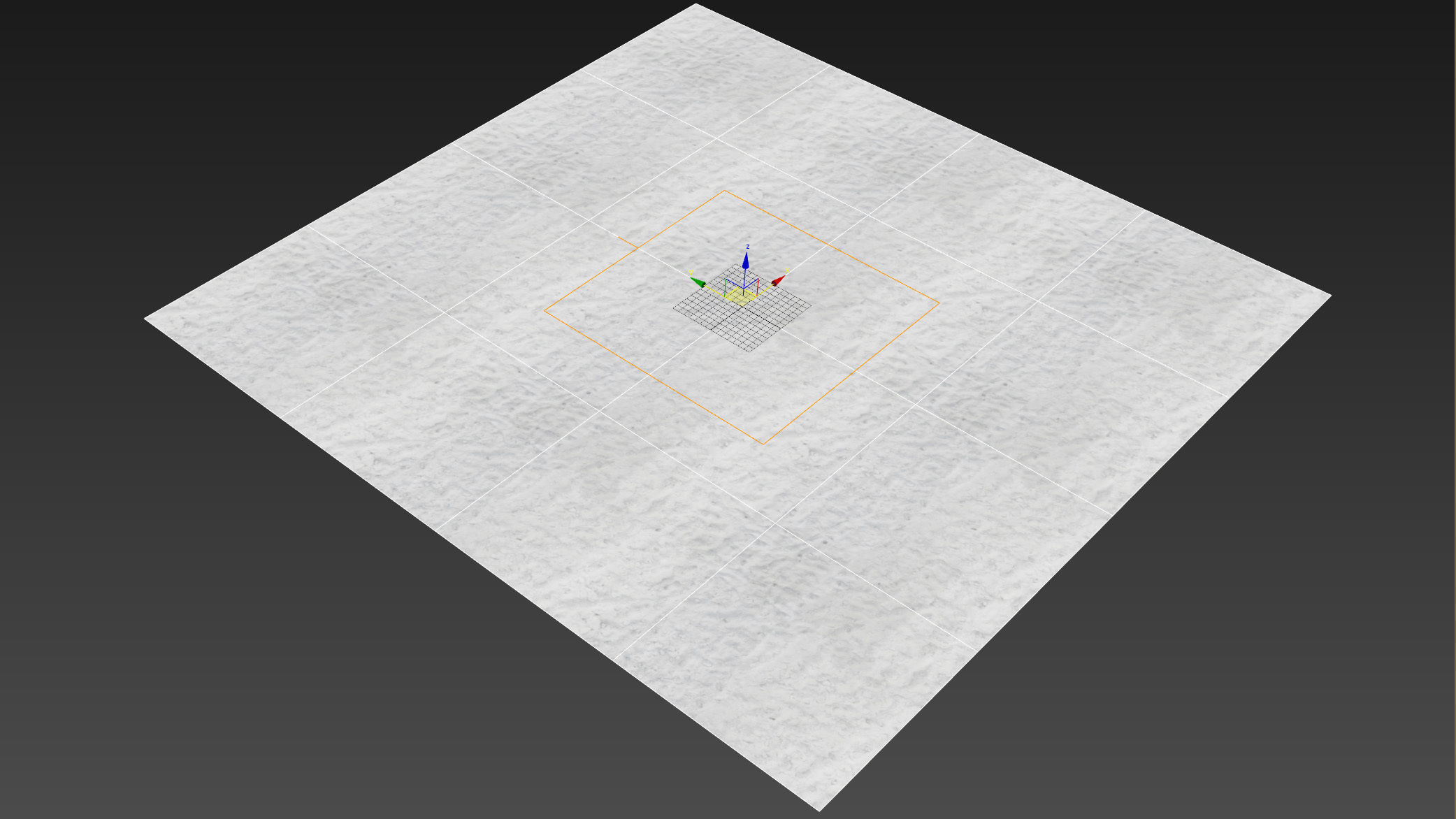 Loose snow material 8k seamless 3D model_8