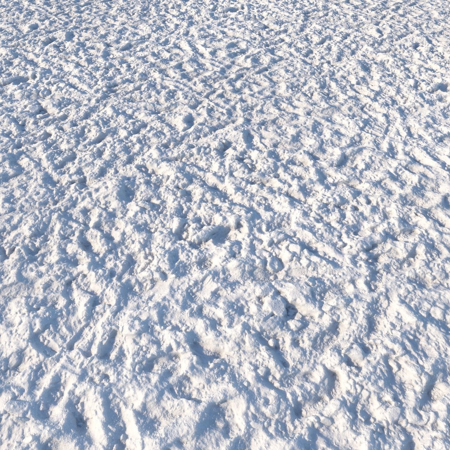Loose snow material 8k seamless 3D model_2