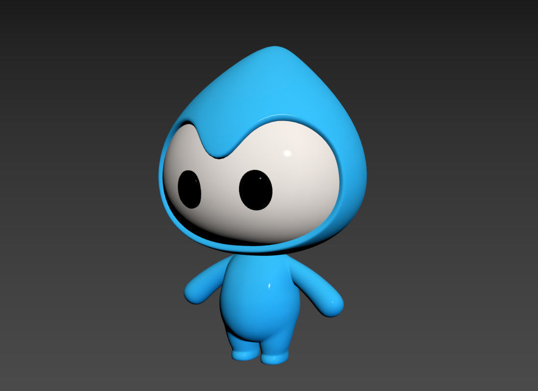 Character068 Mascot 3D model_11