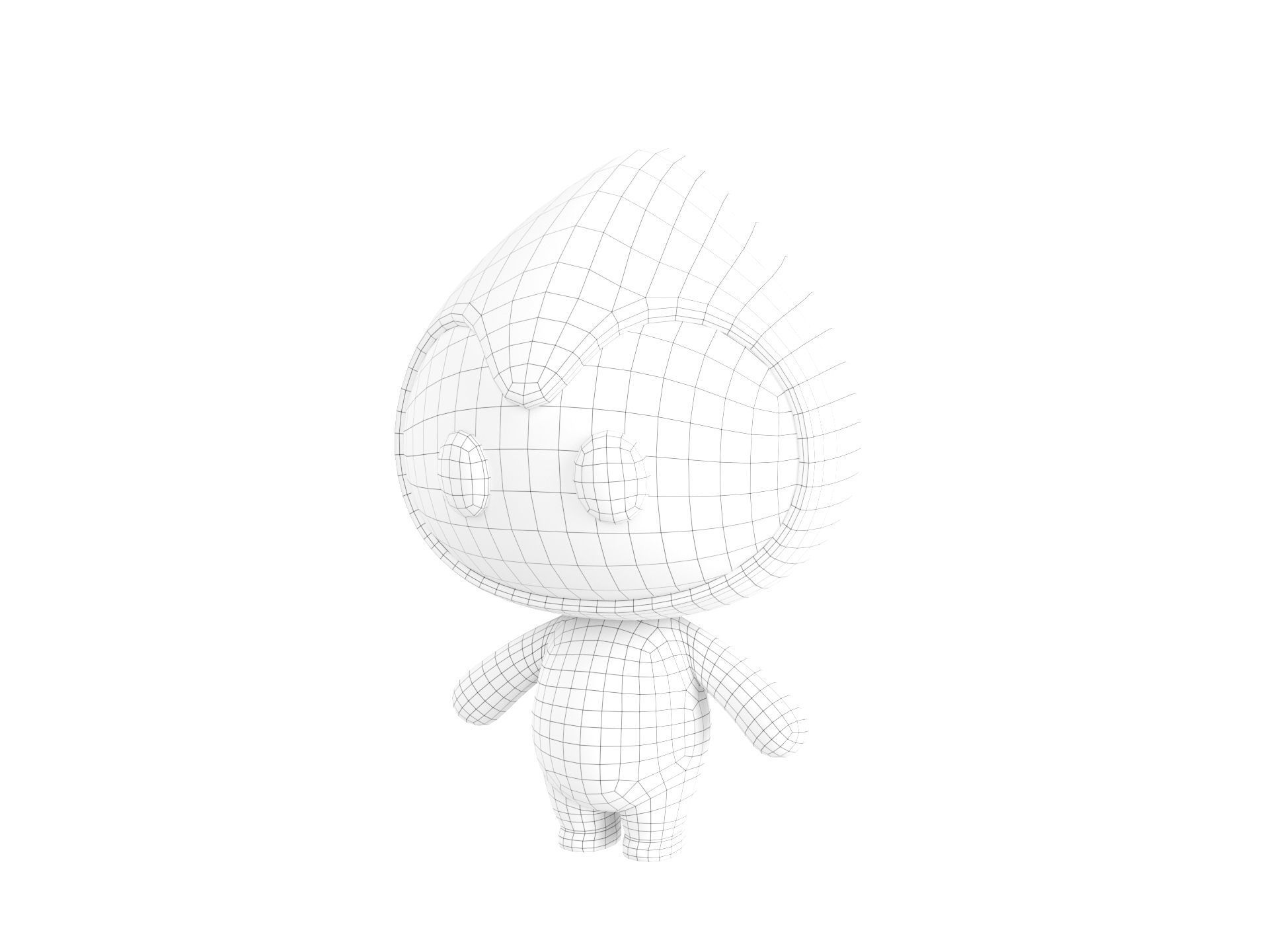 Character068 Mascot 3D model_10