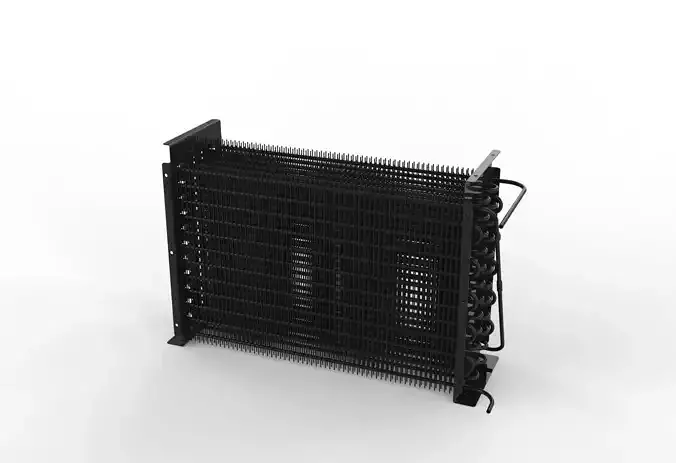Condenser heat exchanger 3D model