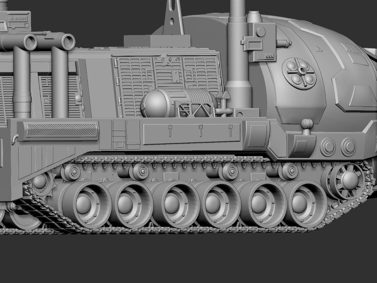 Space 1999 Alpha Laser Tank 3D print model_14