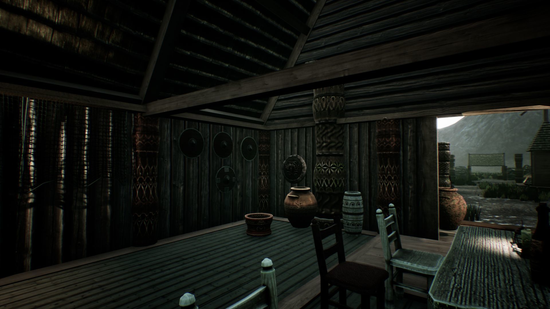 Viking House UNREAL ENGINE Low-poly 3D model_21