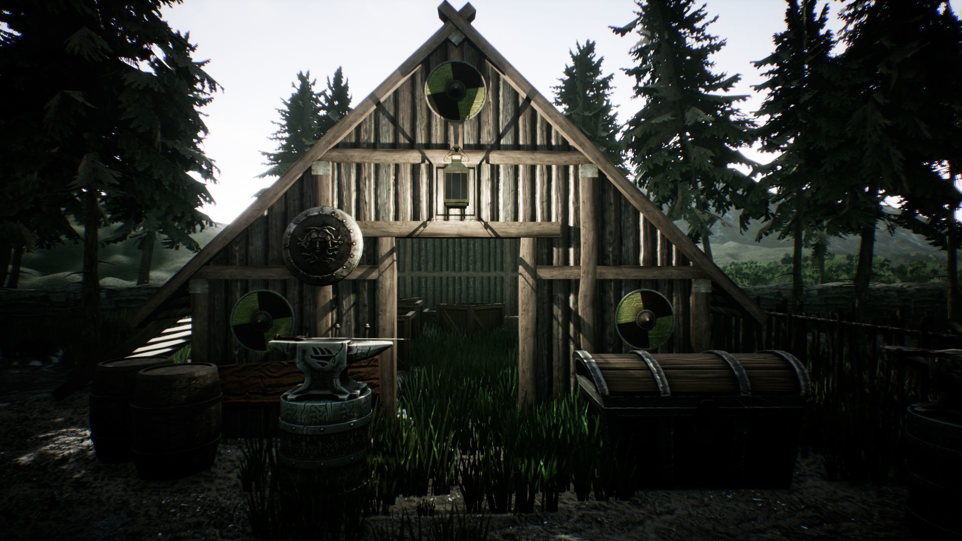 Viking House UNREAL ENGINE Low-poly 3D model_14