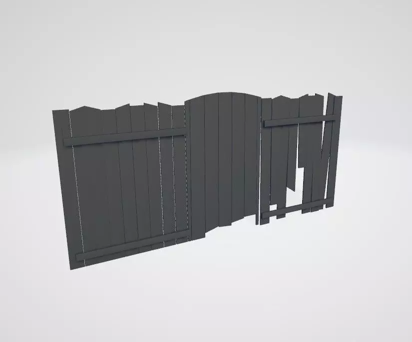 Gate or Door Free 3D model