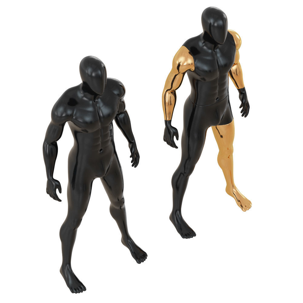 Abstract male mannequin 84 3D model_3