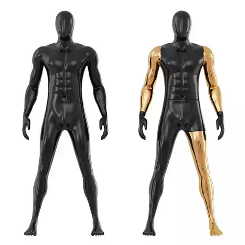 Abstract male mannequin 84