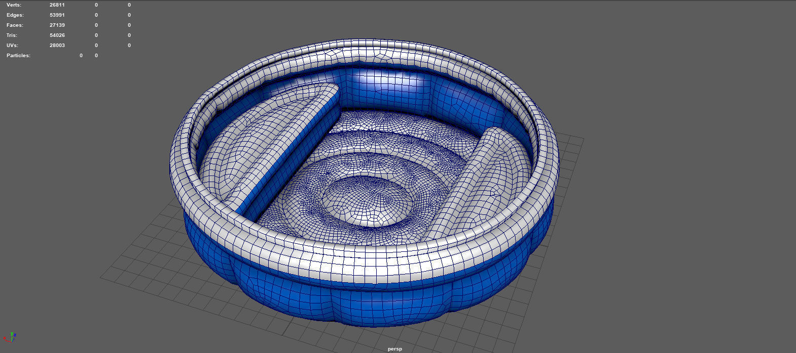 INFLATABLE POOL 3D model_8